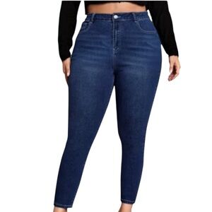 **NWT** Curve Appeal Bedazzled High-Rise Skinny Jean